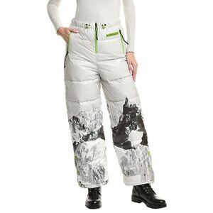 Khrisjoy Womens Ski Mountain Monte Puffer Down Pant, White
